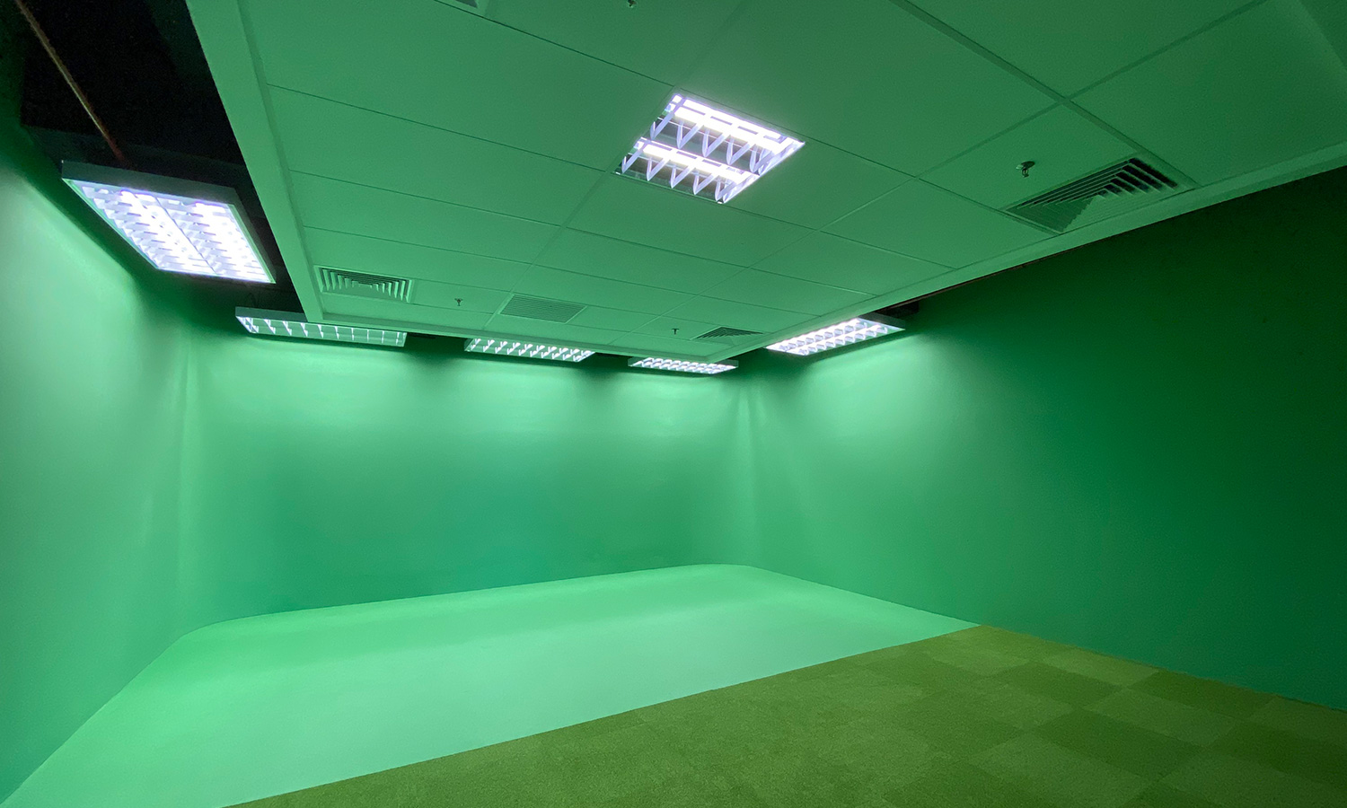 Green screen studio