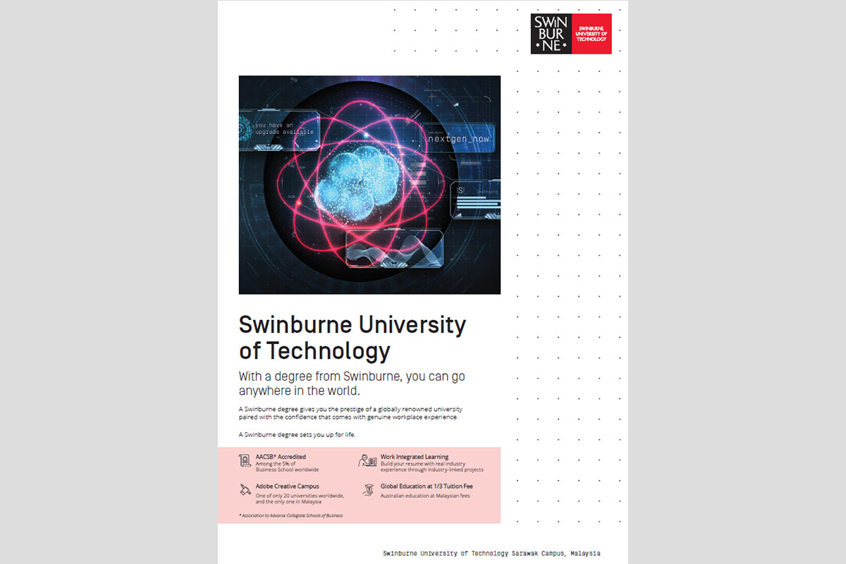 Swinburne Sarawak Single Flyer 2022